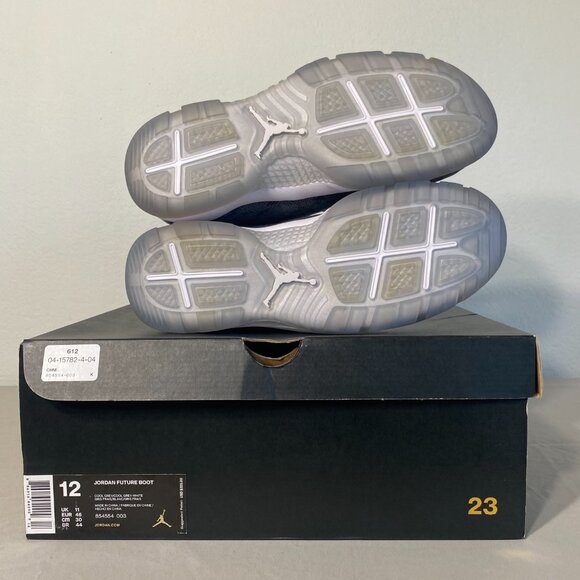 NEW - Nike Jordan Future Boot Cool Gray - Size 12 Style 854554-003 - Picture 5 of 7